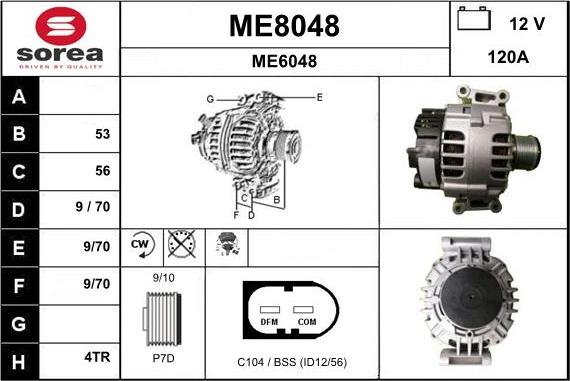 SNRA ME8048 - Ģenerators ps1.lv