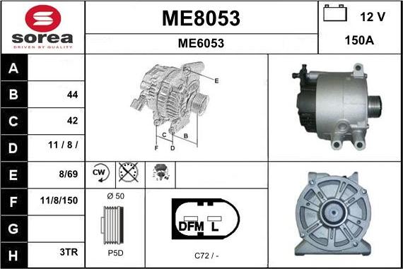 SNRA ME8053 - Ģenerators ps1.lv