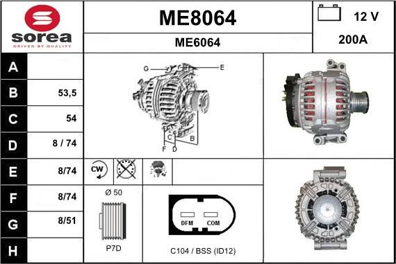 SNRA ME8064 - Ģenerators ps1.lv