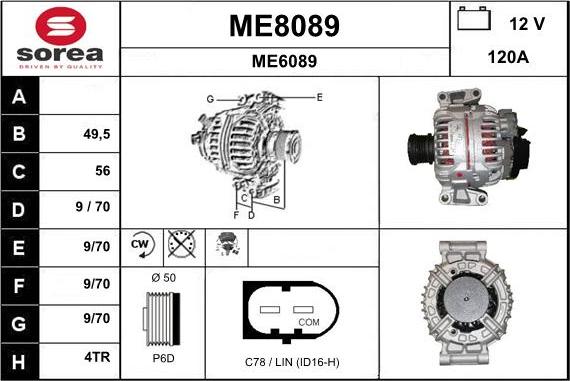 SNRA ME8089 - Ģenerators ps1.lv