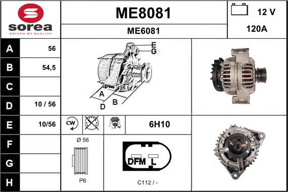 SNRA ME8081 - Ģenerators ps1.lv