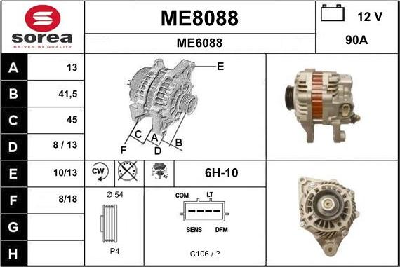 SNRA ME8088 - Ģenerators ps1.lv