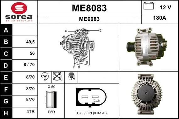 SNRA ME8083 - Ģenerators ps1.lv