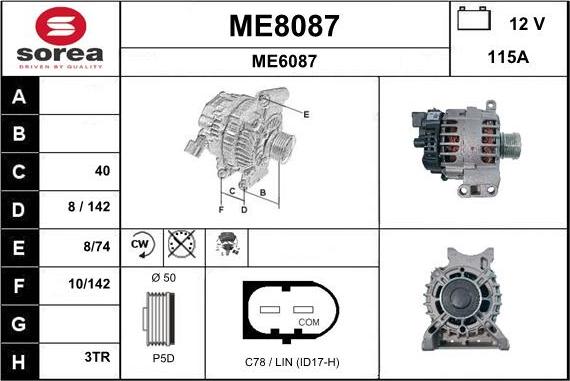 SNRA ME8087 - Ģenerators ps1.lv