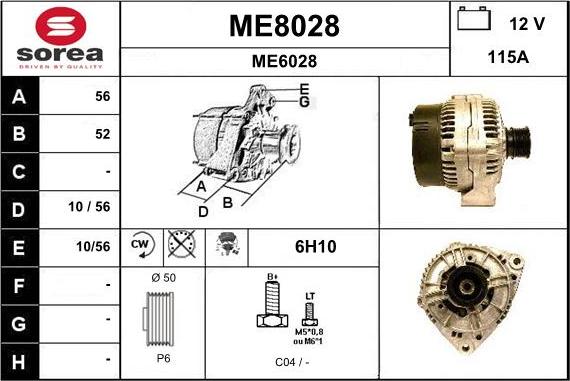 SNRA ME8028 - Ģenerators ps1.lv