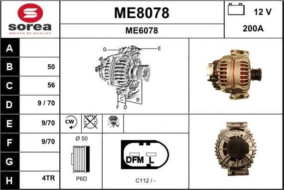 SNRA ME8078 - Ģenerators ps1.lv