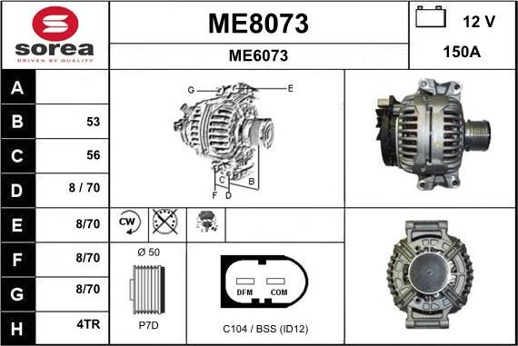 SNRA ME8073 - Ģenerators ps1.lv