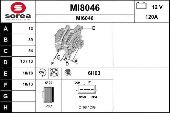 SNRA MI8046 - Ģenerators ps1.lv