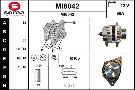 SNRA MI8042 - Ģenerators ps1.lv