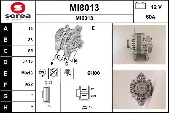 SNRA MI8013 - Ģenerators ps1.lv