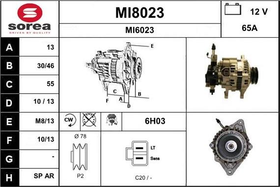 SNRA MI8023 - Ģenerators ps1.lv