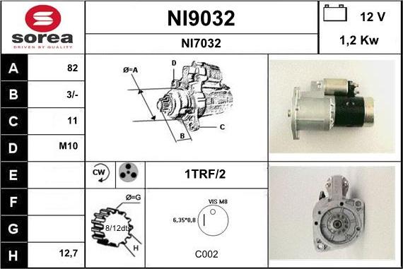 SNRA NI9032 - Starteris ps1.lv