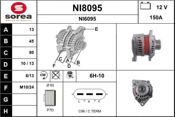 SNRA NI8095 - Ģenerators ps1.lv