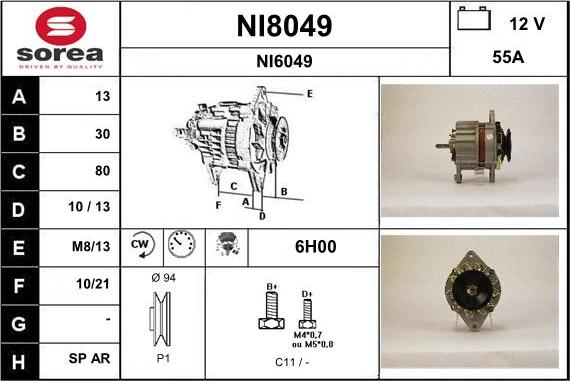 SNRA NI8049 - Ģenerators ps1.lv