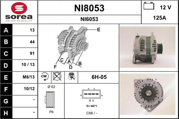 SNRA NI8053 - Ģenerators ps1.lv