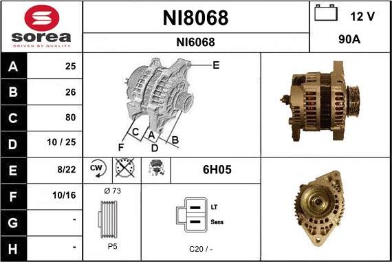 SNRA NI8068 - Ģenerators ps1.lv