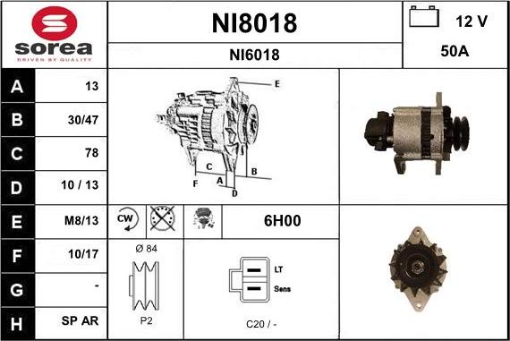 SNRA NI8018 - Ģenerators ps1.lv