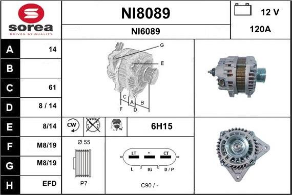 SNRA NI8089 - Ģenerators ps1.lv