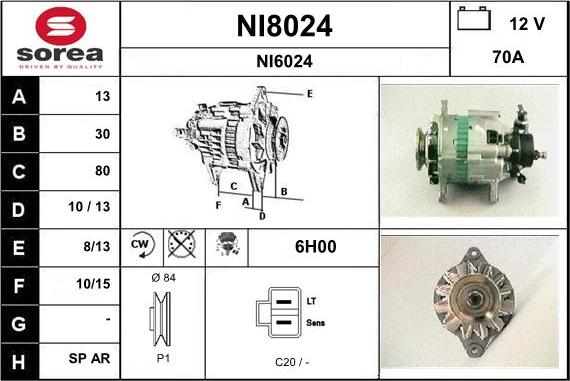 SNRA NI8024 - Ģenerators ps1.lv