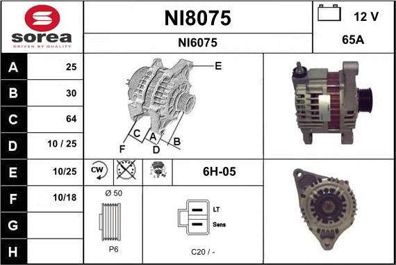 SNRA NI8075 - Ģenerators ps1.lv