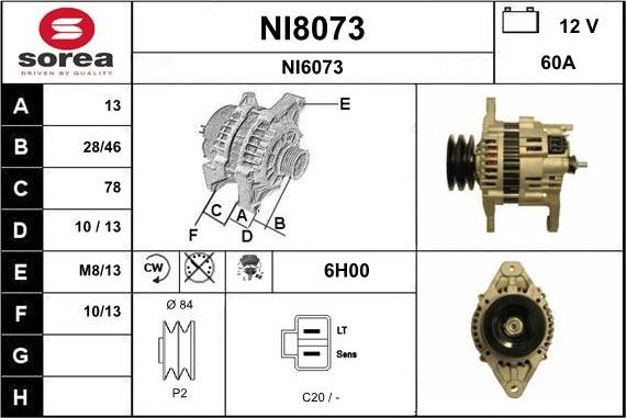 SNRA NI8073 - Ģenerators ps1.lv