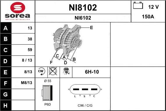 SNRA NI8102 - Ģenerators ps1.lv