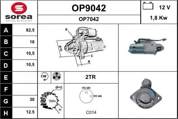 SNRA OP9042 - Starteris ps1.lv