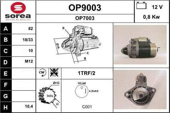 SNRA OP9003 - Starteris ps1.lv