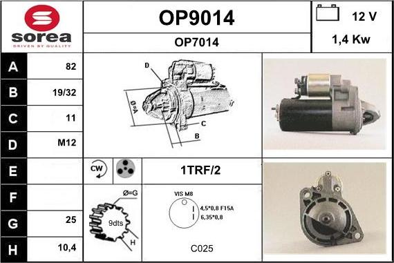 SNRA OP9014 - Starteris ps1.lv