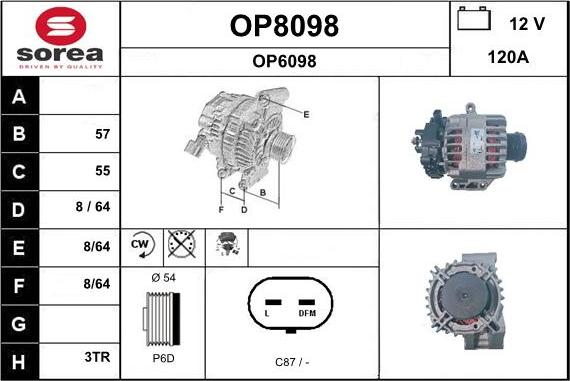 SNRA OP8098 - Ģenerators ps1.lv