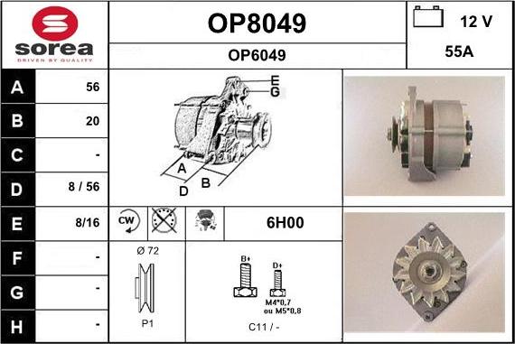 SNRA OP8049 - Ģenerators ps1.lv