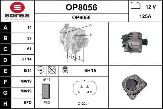 SNRA OP8056 - Ģenerators ps1.lv