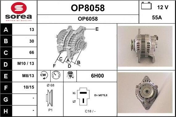 SNRA OP8058 - Ģenerators ps1.lv