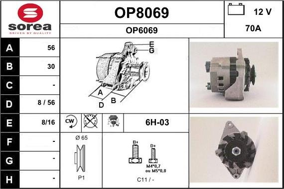 SNRA OP8069 - Ģenerators ps1.lv