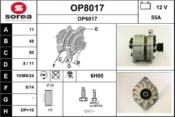 SNRA OP8017 - Ģenerators ps1.lv