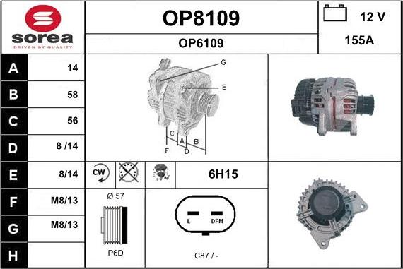 SNRA OP8109 - Ģenerators ps1.lv