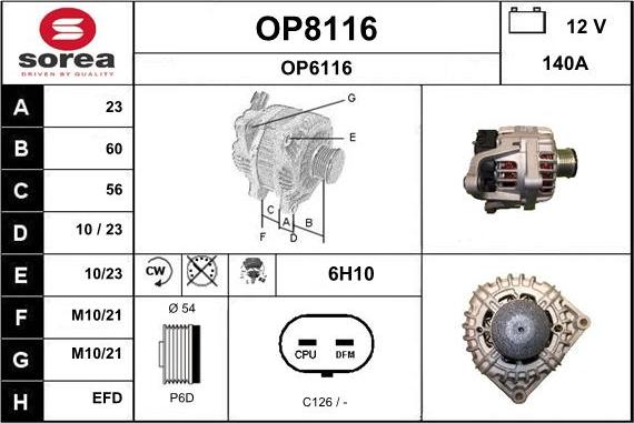 SNRA OP8116 - Ģenerators ps1.lv