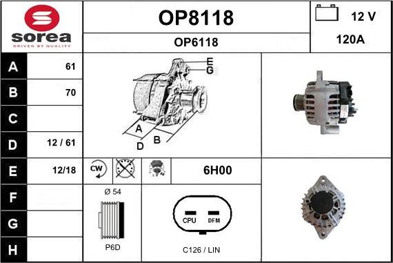 SNRA OP8118 - Ģenerators ps1.lv