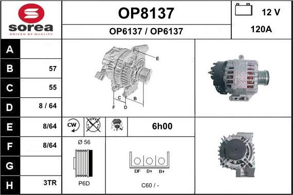 SNRA OP8137 - Ģenerators ps1.lv