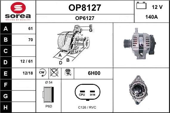 SNRA OP8127 - Ģenerators ps1.lv