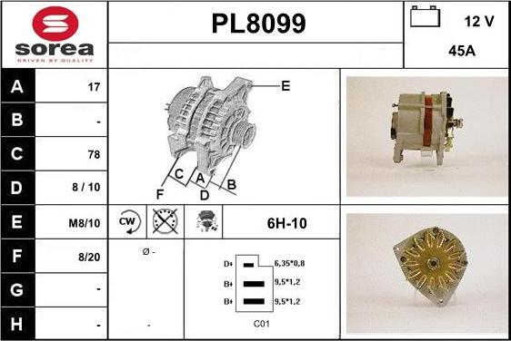 SNRA PL8099 - Ģenerators ps1.lv