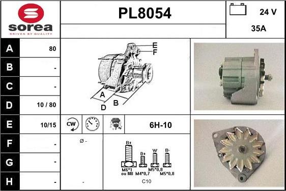 SNRA PL8054 - Ģenerators ps1.lv