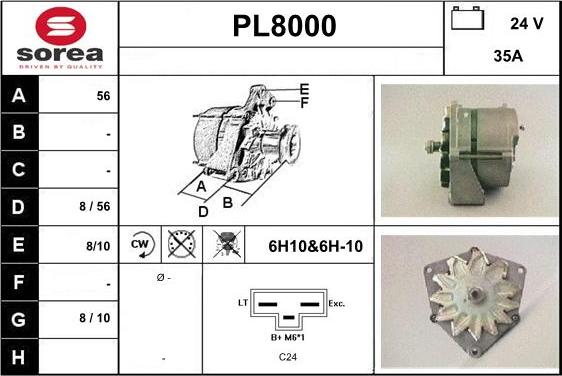 SNRA PL8000 - Ģenerators ps1.lv