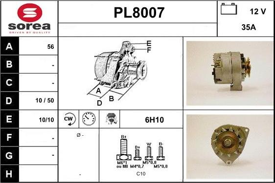 SNRA PL8007 - Ģenerators ps1.lv