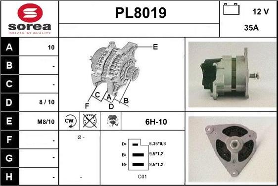 SNRA PL8019 - Ģenerators ps1.lv