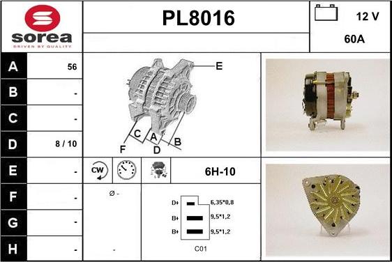 SNRA PL8016 - Ģenerators ps1.lv