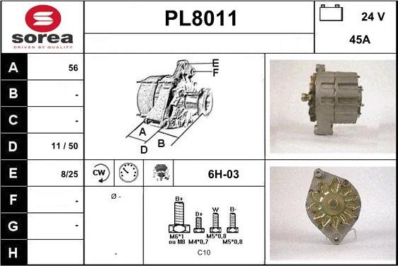 SNRA PL8011 - Ģenerators ps1.lv