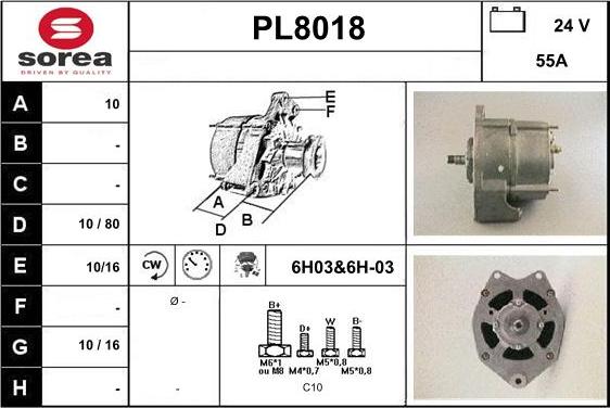 SNRA PL8018 - Ģenerators ps1.lv