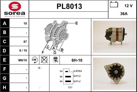 SNRA PL8013 - Ģenerators ps1.lv