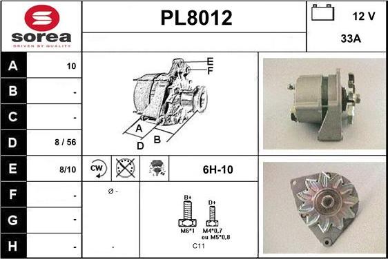 SNRA PL8012 - Ģenerators ps1.lv